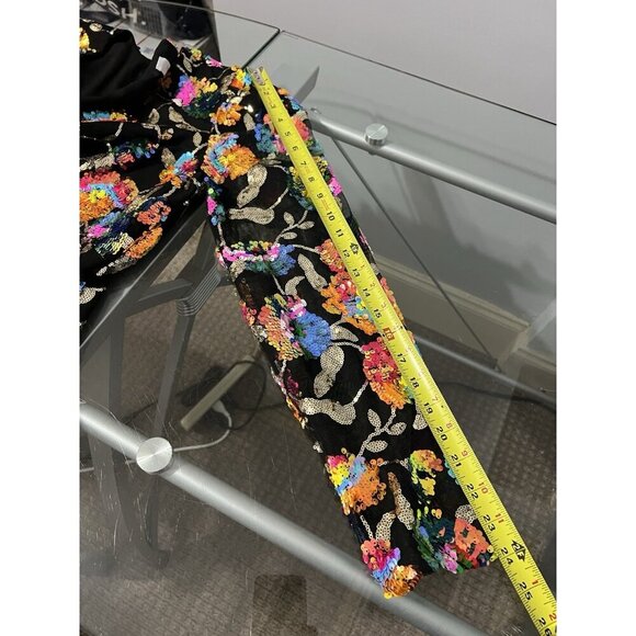 Helsi Penelope Sequin Puff Sleeve Embellished Sequin Dress As Worn On Screen - Picture 14 of 16